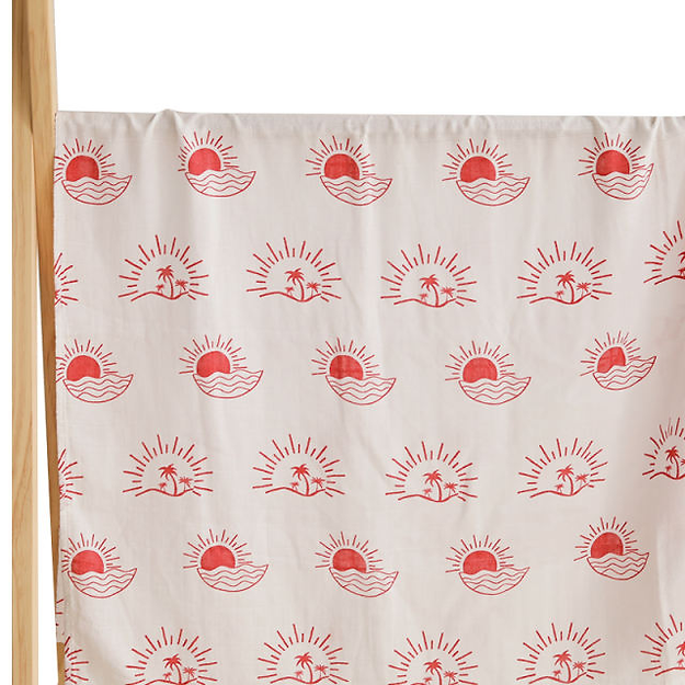 Swaddle Blanket - Print Red