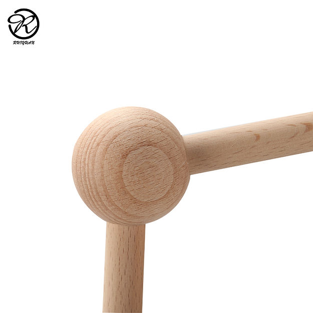Wooden crib arm