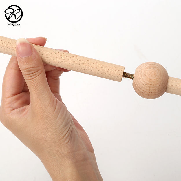 Wooden crib arm