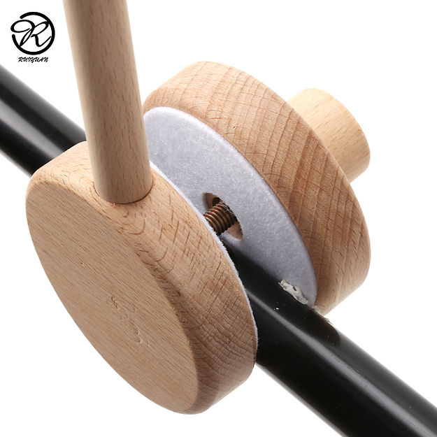 Wooden crib arm
