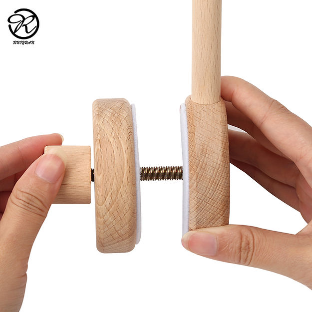 Wooden crib arm