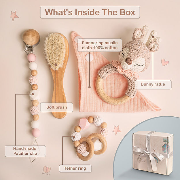 Deer Baby Gift set